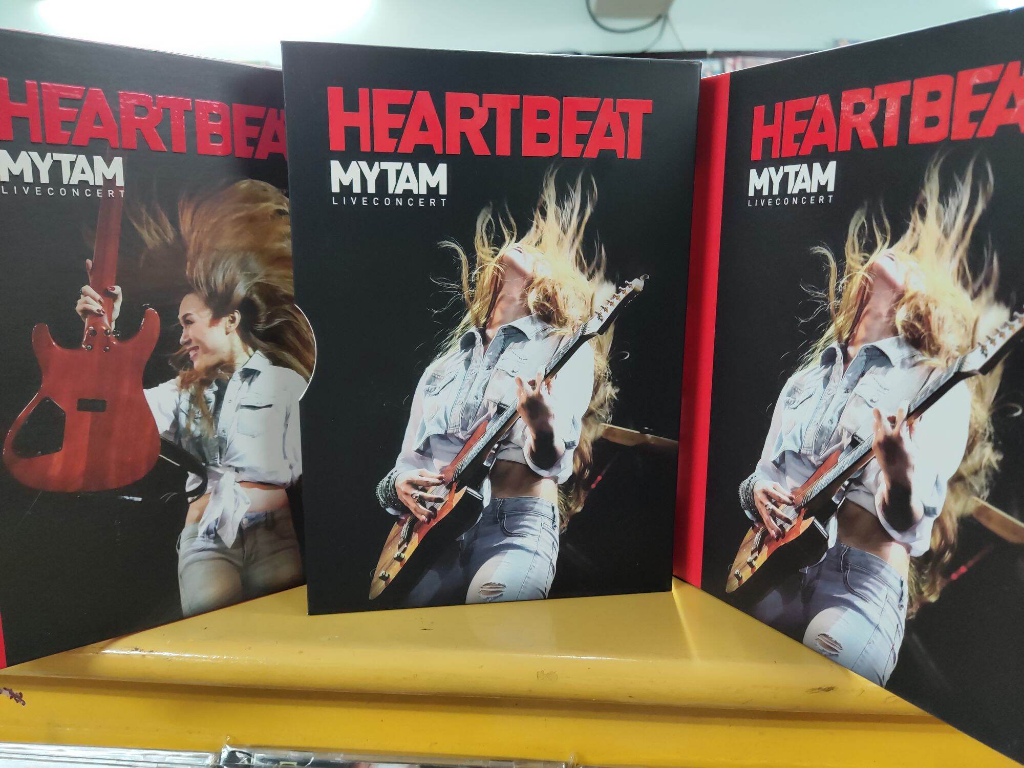 Dvd - liveshow mỹ tâm - heartbeat