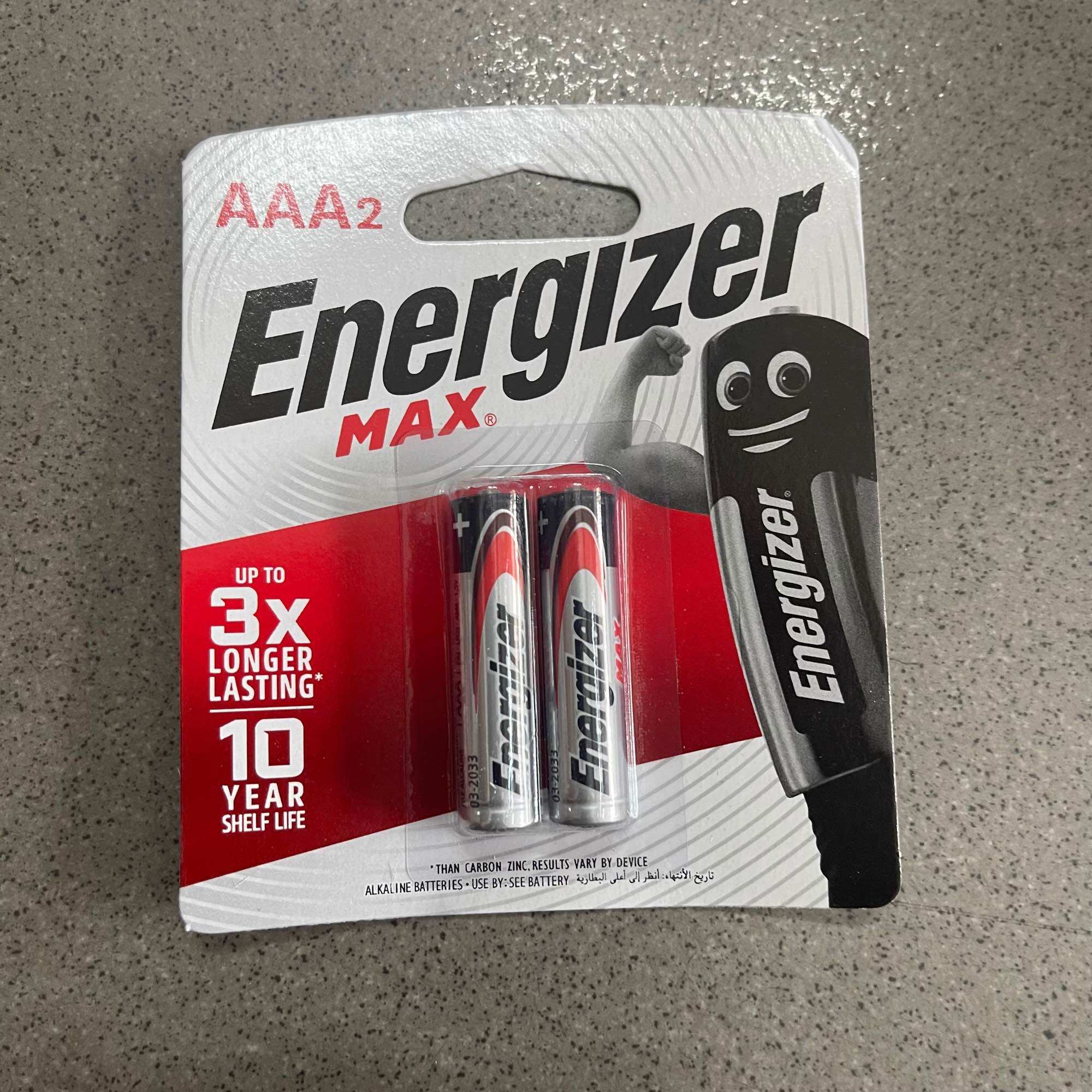 SỈ Vỉ 2 viên Pin Energizer AA và AAA MAX LR6 (Pin tiểu)