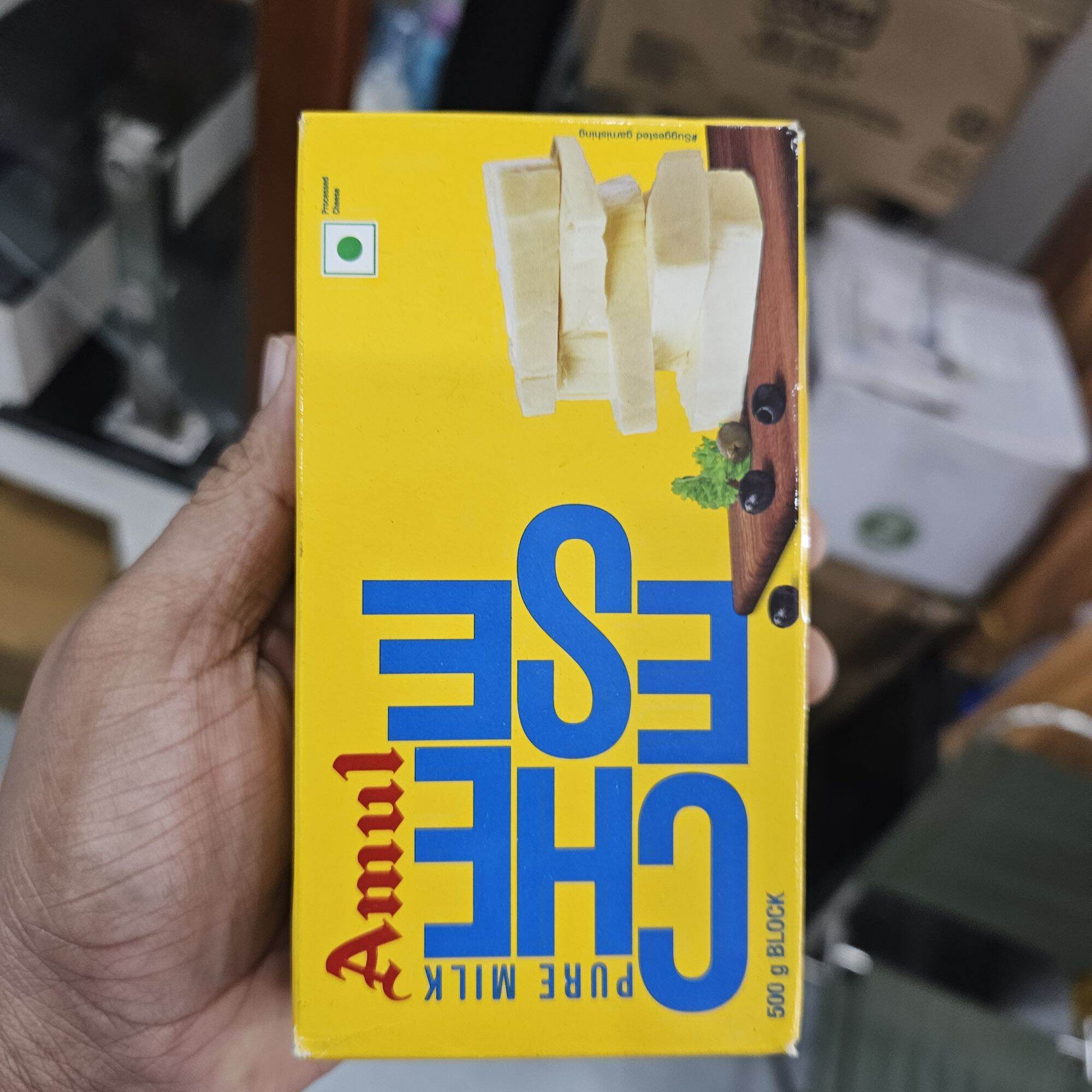 Amul Cheese 500g (Block  )