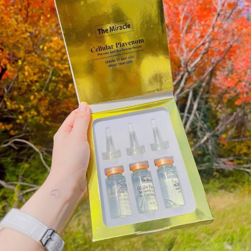 SÉT SERUM TẾ BÀO GỐC NHAU THAI CỪU (tinh chất tế bào gốc nhau thai cừu)