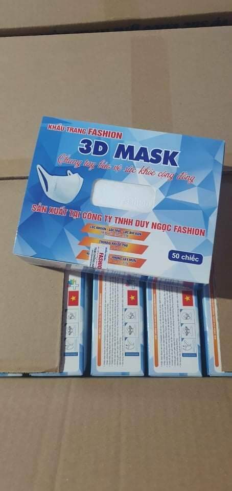 Khẩu trang 3d Duy Ngọc