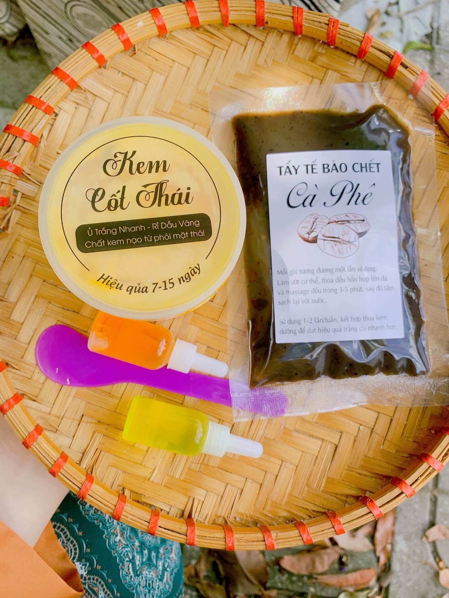 Kem cốt thái dẻo 220gr ( kèm kích tặng gói tế bào cafe )