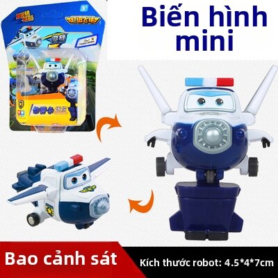 Bộ Robot Nhỏ Biến Hình Super Wings