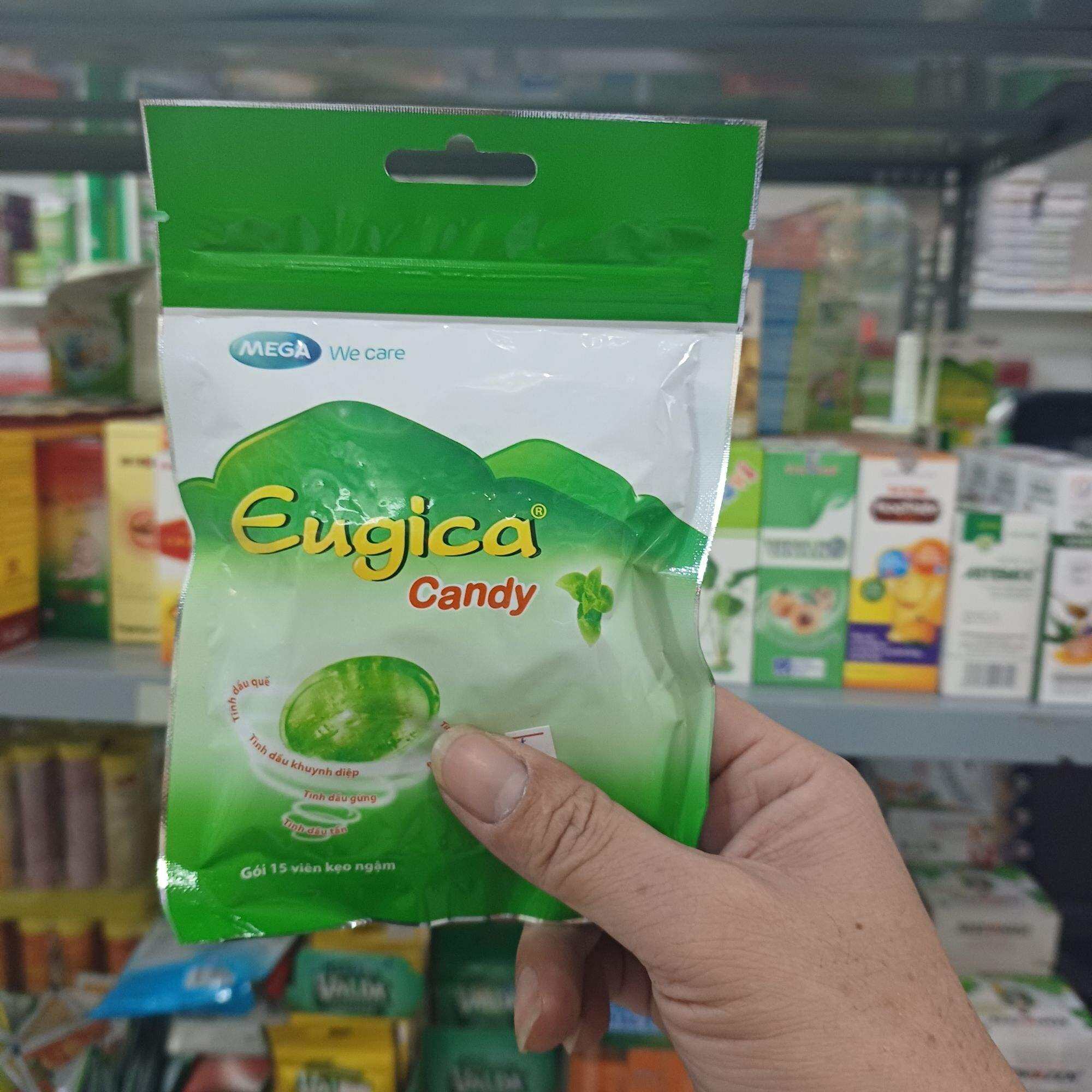Kẹo ngậm eugica bịch 15 viên