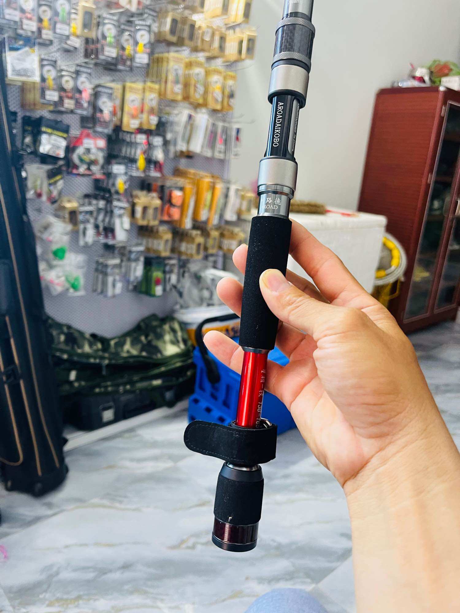 Cần câu Ikada aroadkobo đẹp hết nước chấm, 2 ngọn và 2 chế độ câu