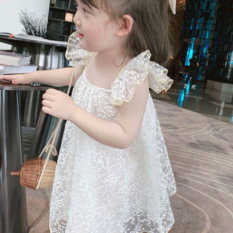 [HCM] Váy ren tiểu thư cao cấp bé gái 😘😘😘