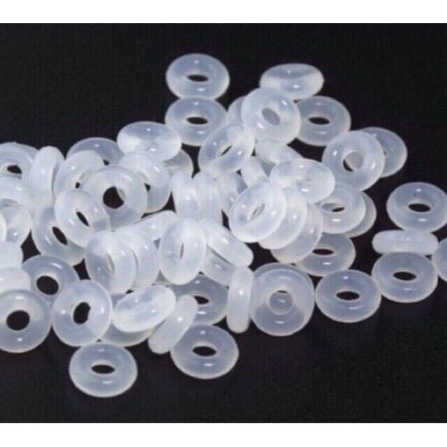 Chốt cao su chặn charm silicon siêu co giãn cho vòng charm túi 20 cái nhungsophie