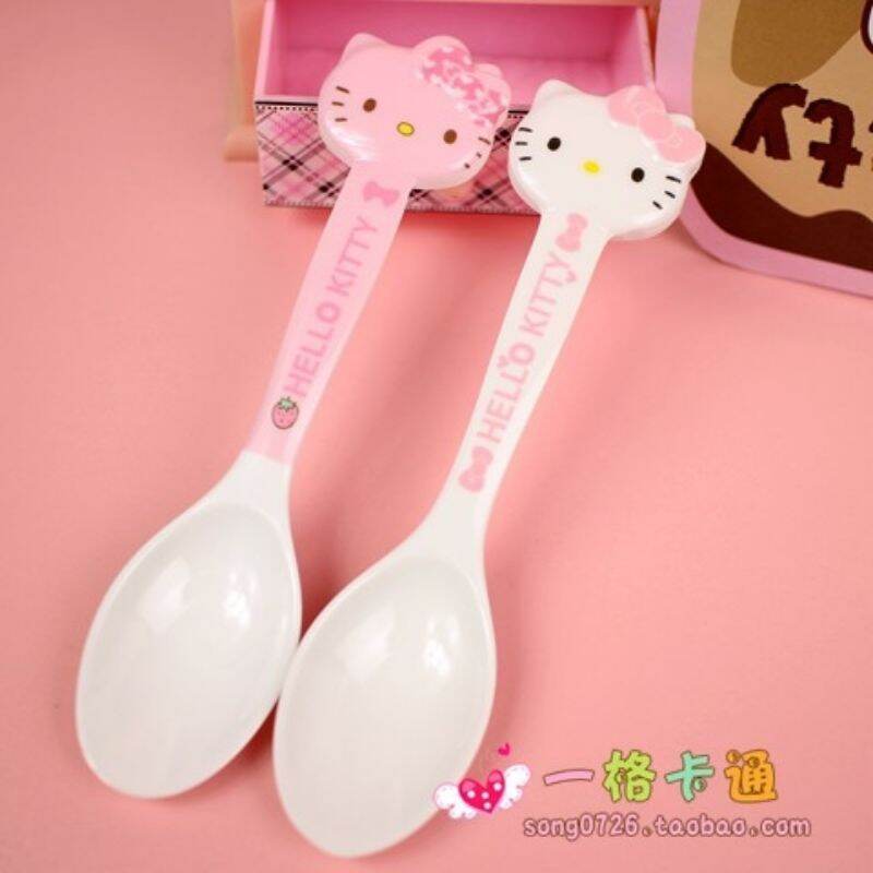 🌸COMBO TÔ CHÉN MUỖNG HELLO KITTY