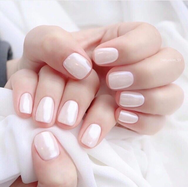 Bột tráng gương ngọc trai nail