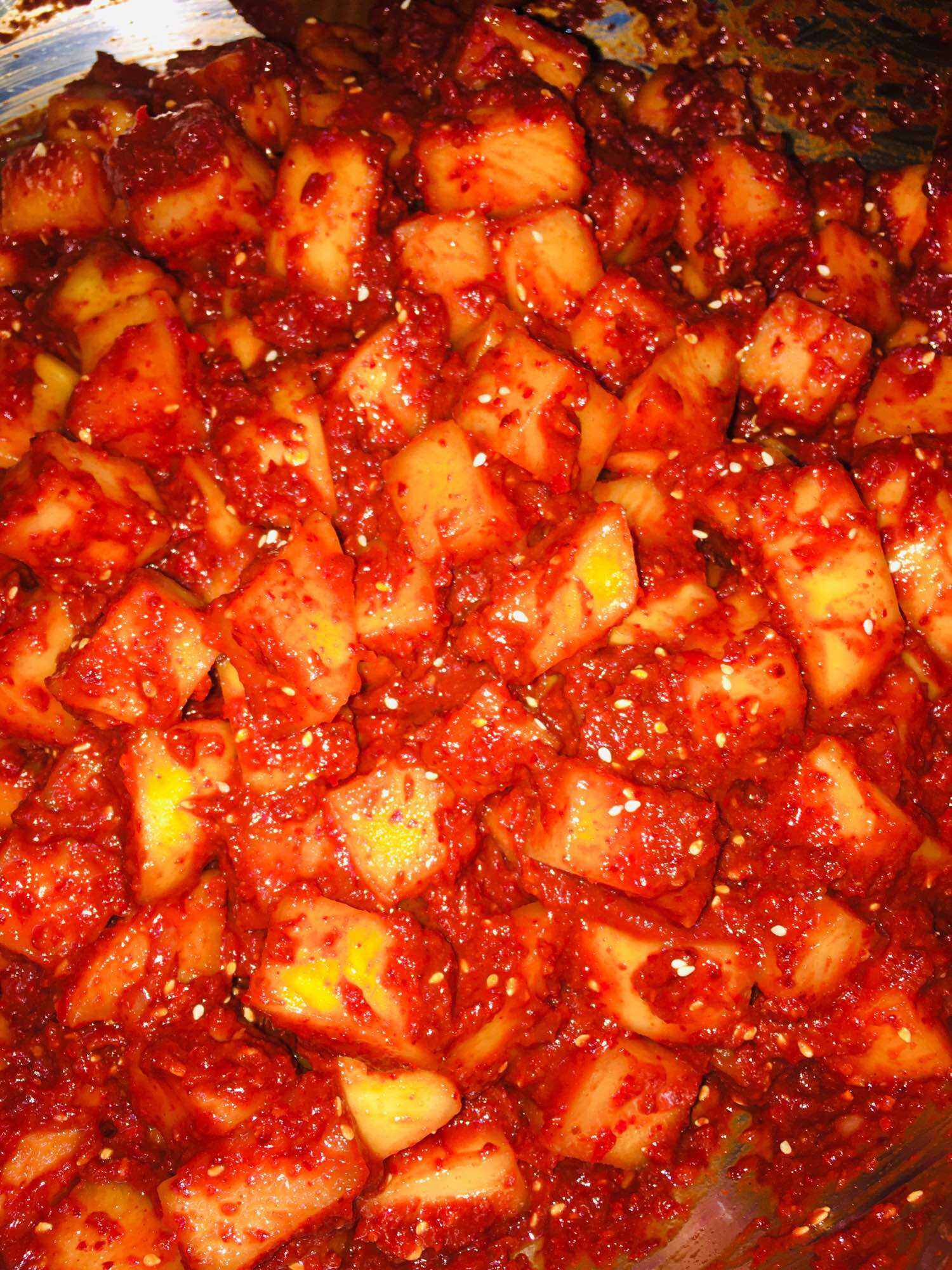 Kim chi củ cải Hàn Quốc (500gr)