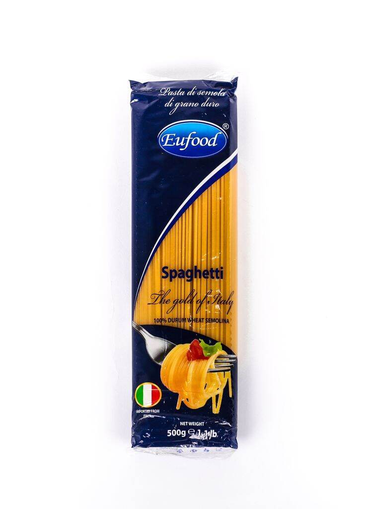 Mỳ spaghetti eufood xanh 500g - nhập khẩu ý