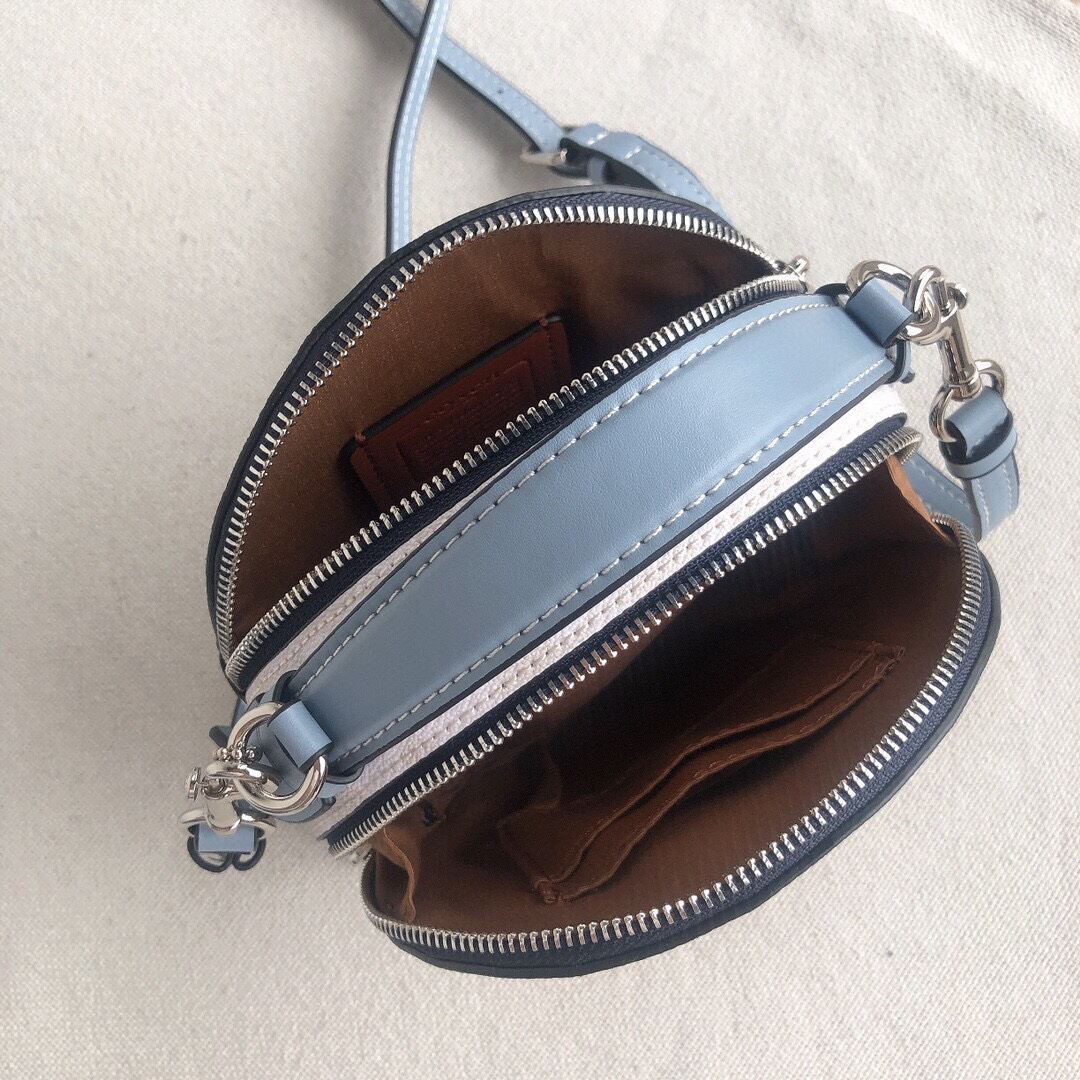 Túi C🅾️ach Top Handle Mẫu dáng tròn xinh xắn