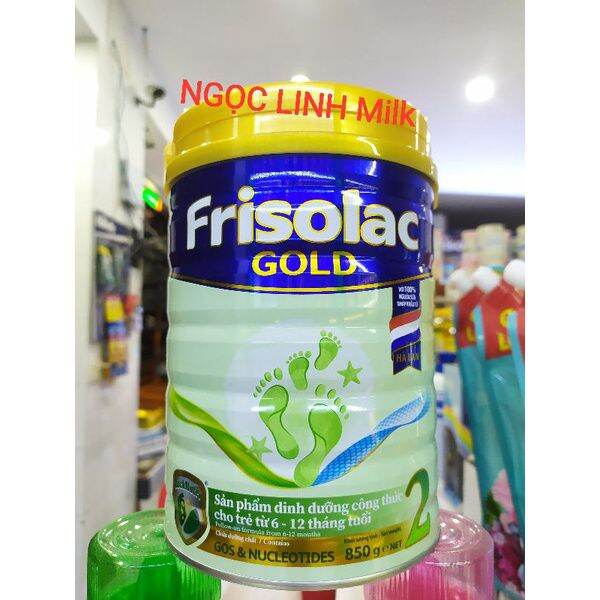 (MẪU MỚI )SỮA BỘT FRISOLAC GOLD 2 850G