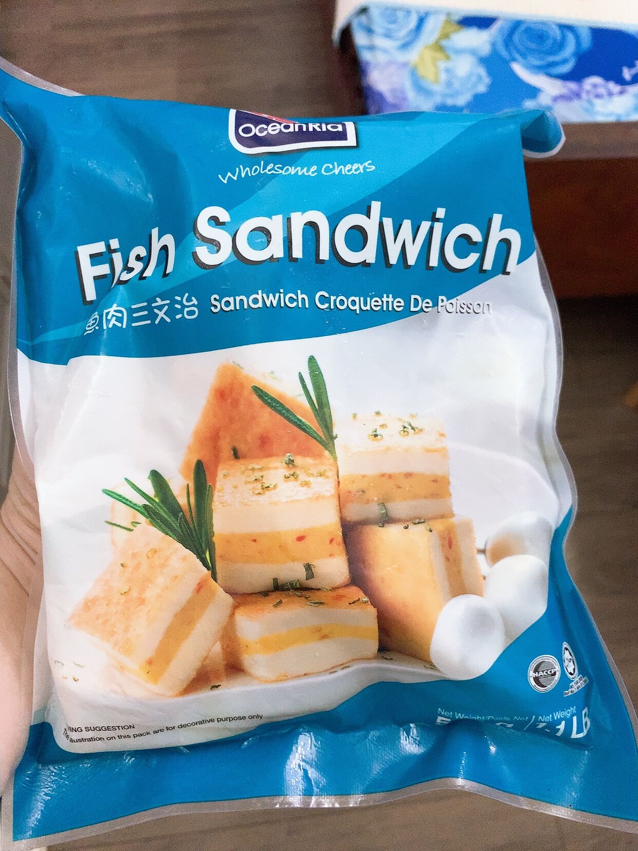 Sanwich cá hồi viên vuông thả lẩu ngon 500g ( giao tphcm )