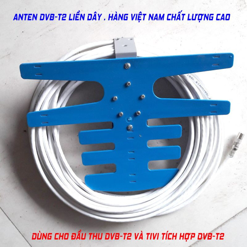 Anten DVB T2 HD05 cho đầu thu và tivi anten thông minh DVB-T2 thích hợp dùng ngoài trời, trong nhà thu sóng DVB T2 xem truyền hình miễn phí