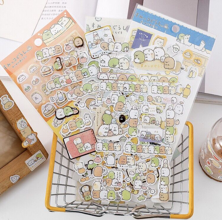 HÌNH DÁN STICKER MOLANG ĐÁNG YÊU 1 TẤM