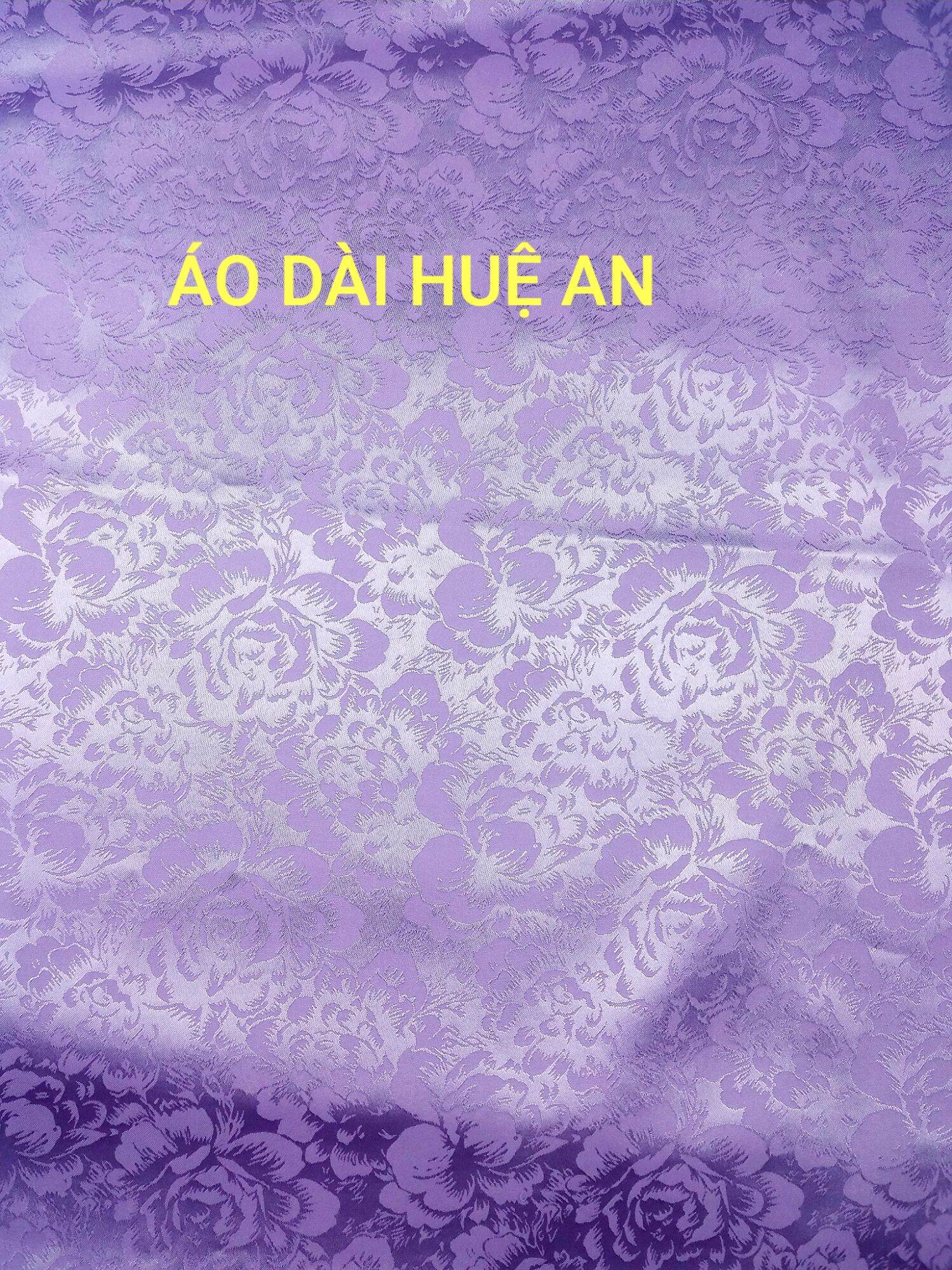 Vải gấm lụa mềm rũ, co dãn may áo dài, bà ba,...