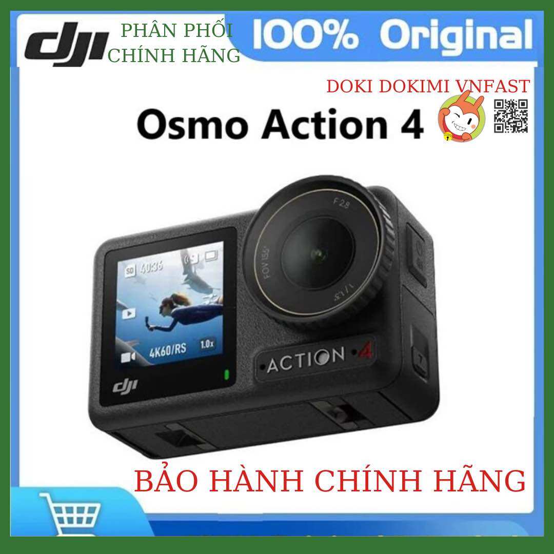 Dji action 4 - camera hành động đỉnh - tặng thẻ 32g - bh 12 tháng