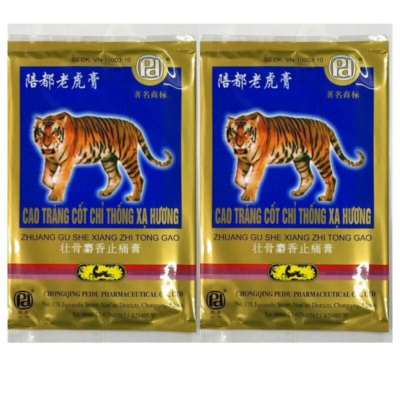 Cao Dán Cọp - gói 4 miếng