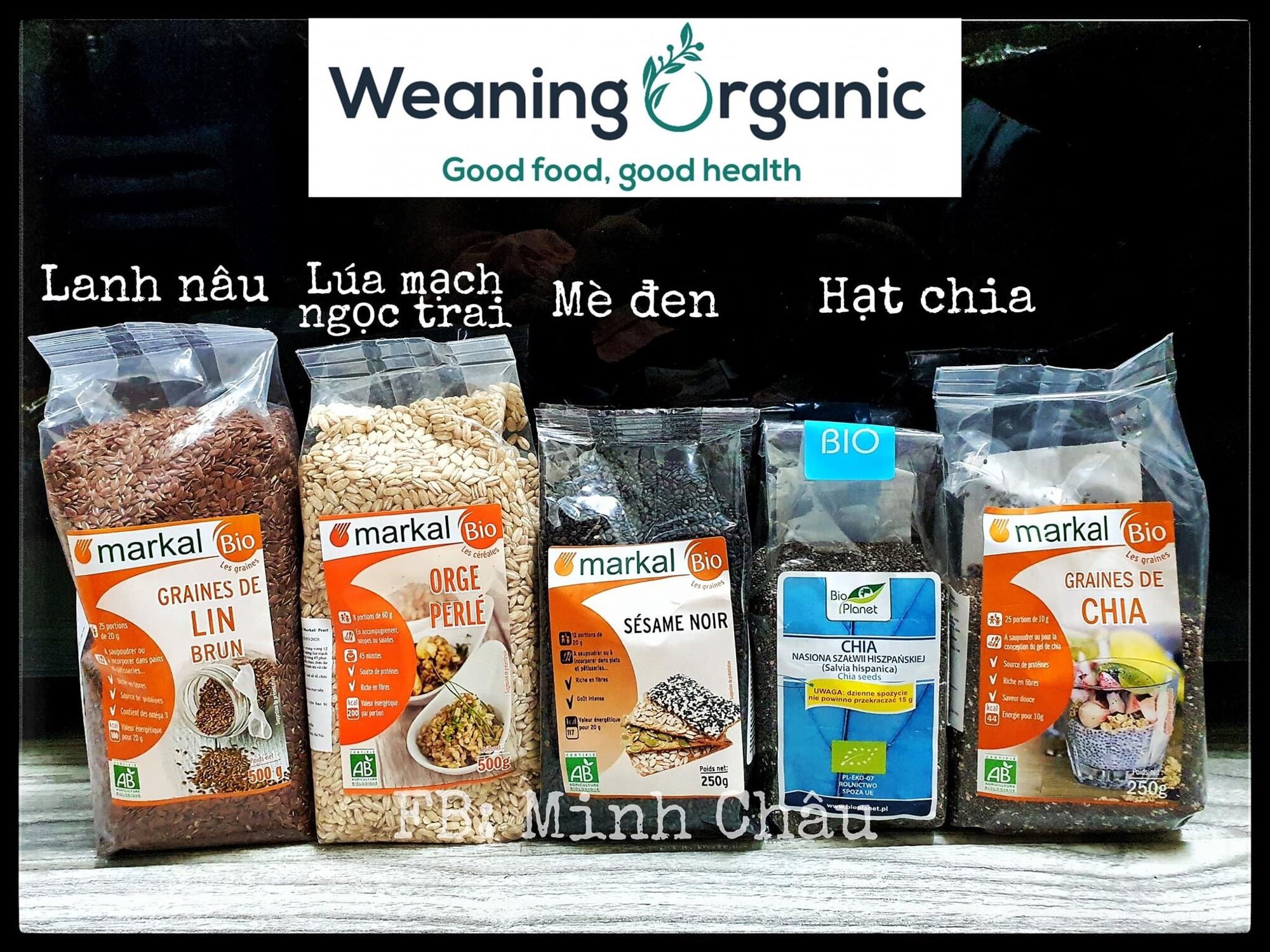 [Nguyên gói] Đậu Hạt hữu cơ cho bé ăn dặm Markal nhập khẩu Pháp