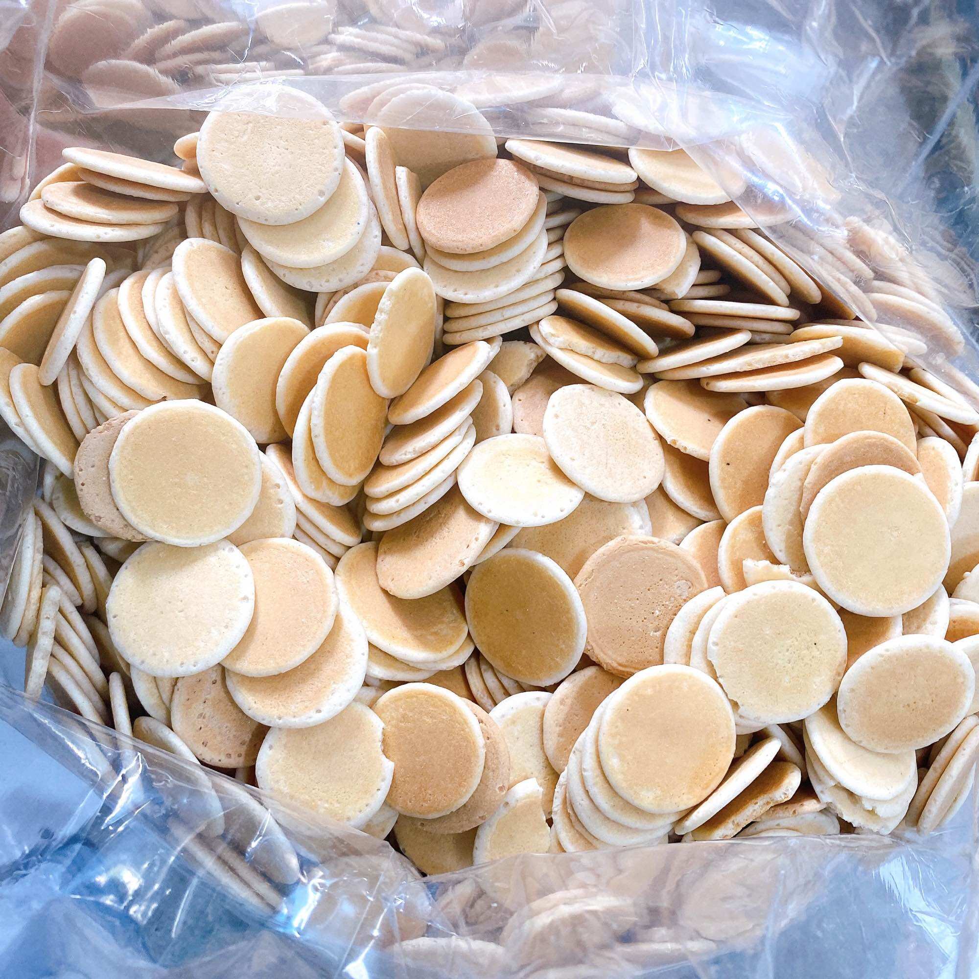 Đế bánh đồng tiền giòn ngon 500Gr