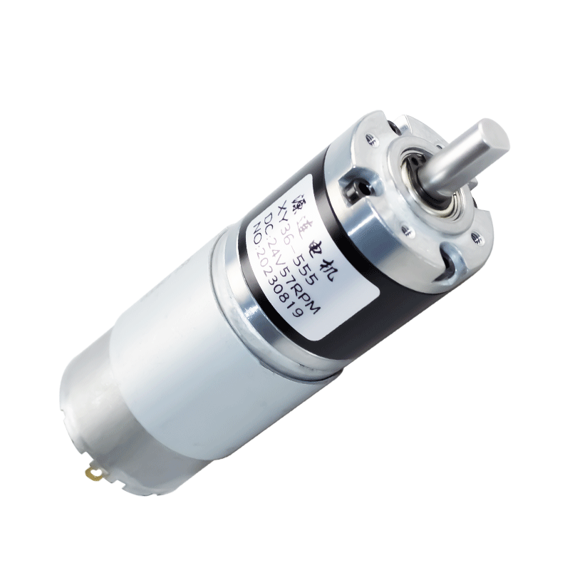 XY36-555 Mô-men Xoắn Cao Thu Nhỏ Hành Tinh Gear DC Thiên Động Cơ 12V 24V Có Thể Điều Chỉnh Tốc Độ Tố