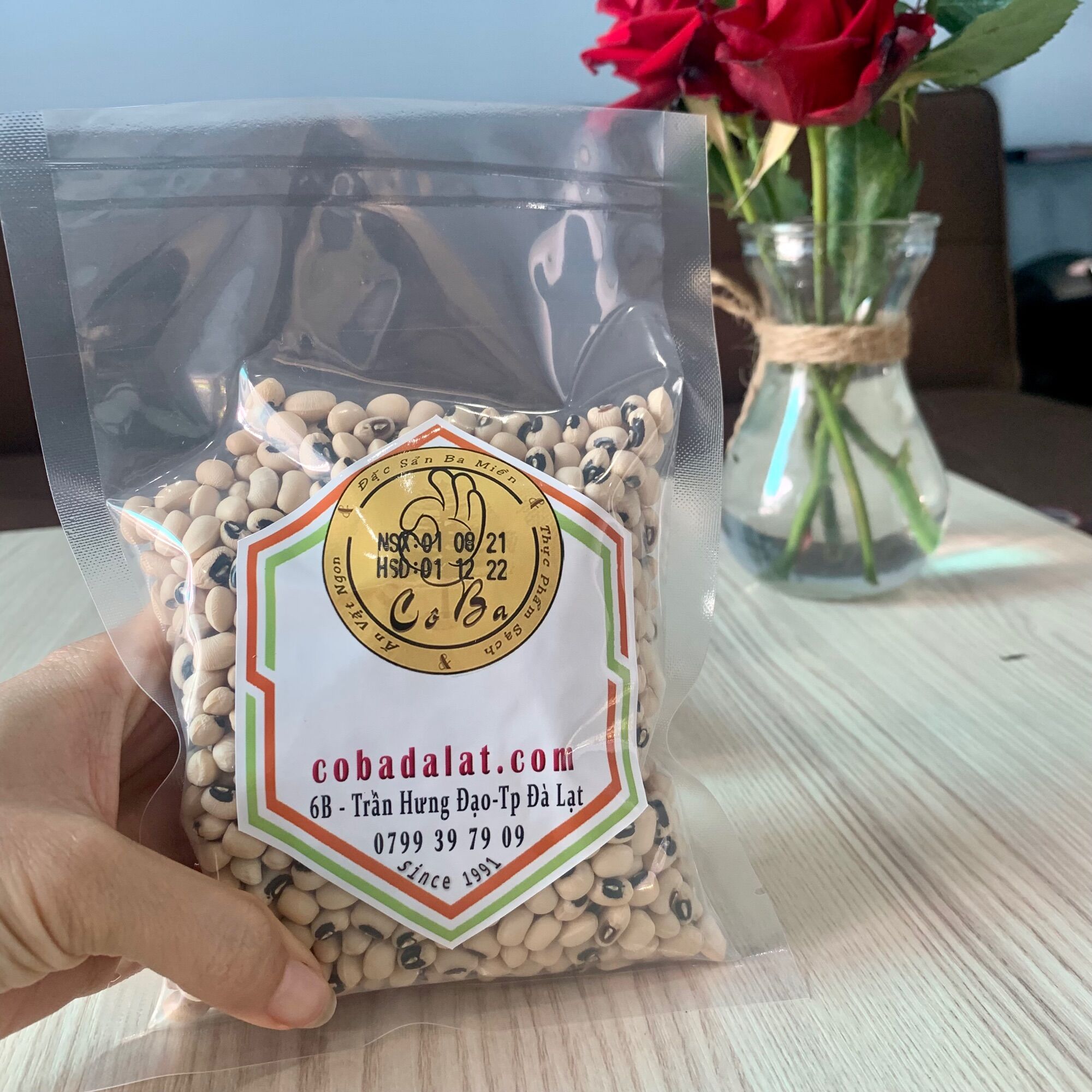 Đậu Trắng Cô Ba Đà Lạt 250gram
