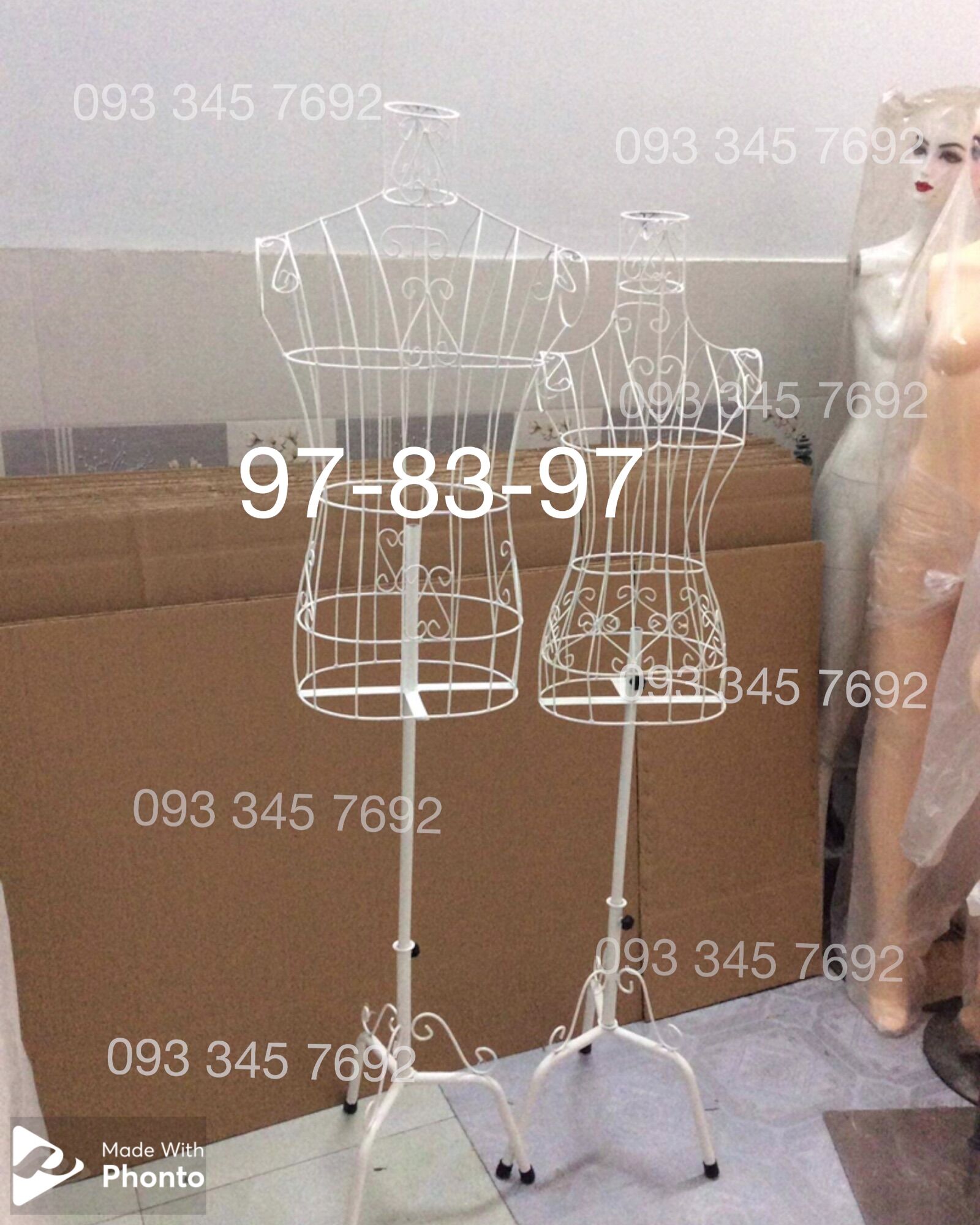 Manocanh sắt NAM (dày dặn, cứng cáp)