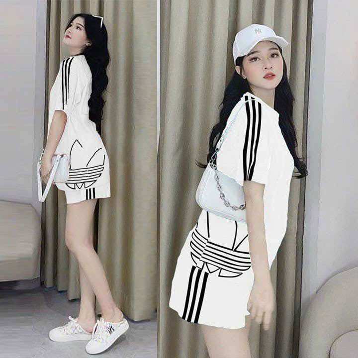 SÉT BỘ SHORT COTTON IN ADD CAO CẤP ( PHỐI 2,3 SỌC NGẪU NHIÊN)