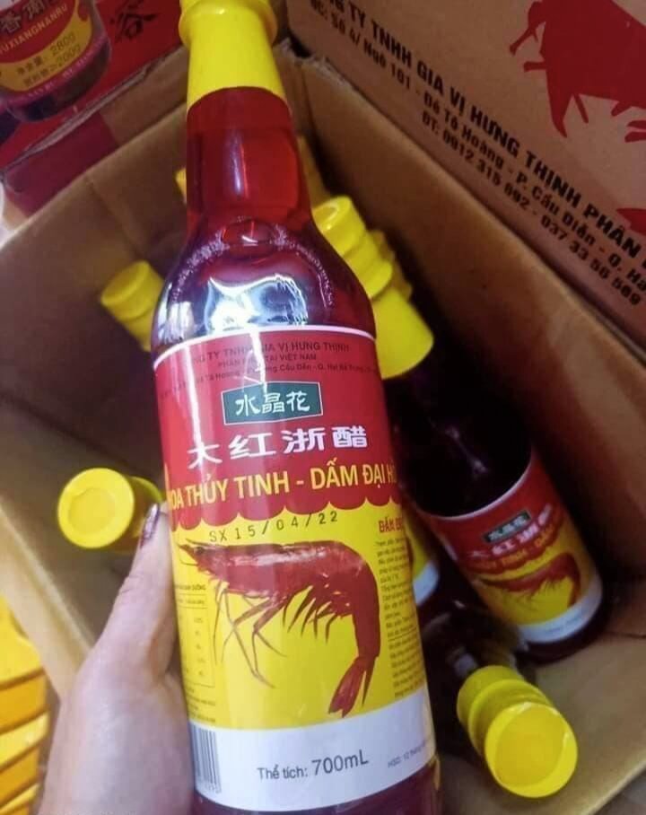 Dấm hồng, dấm tôm
