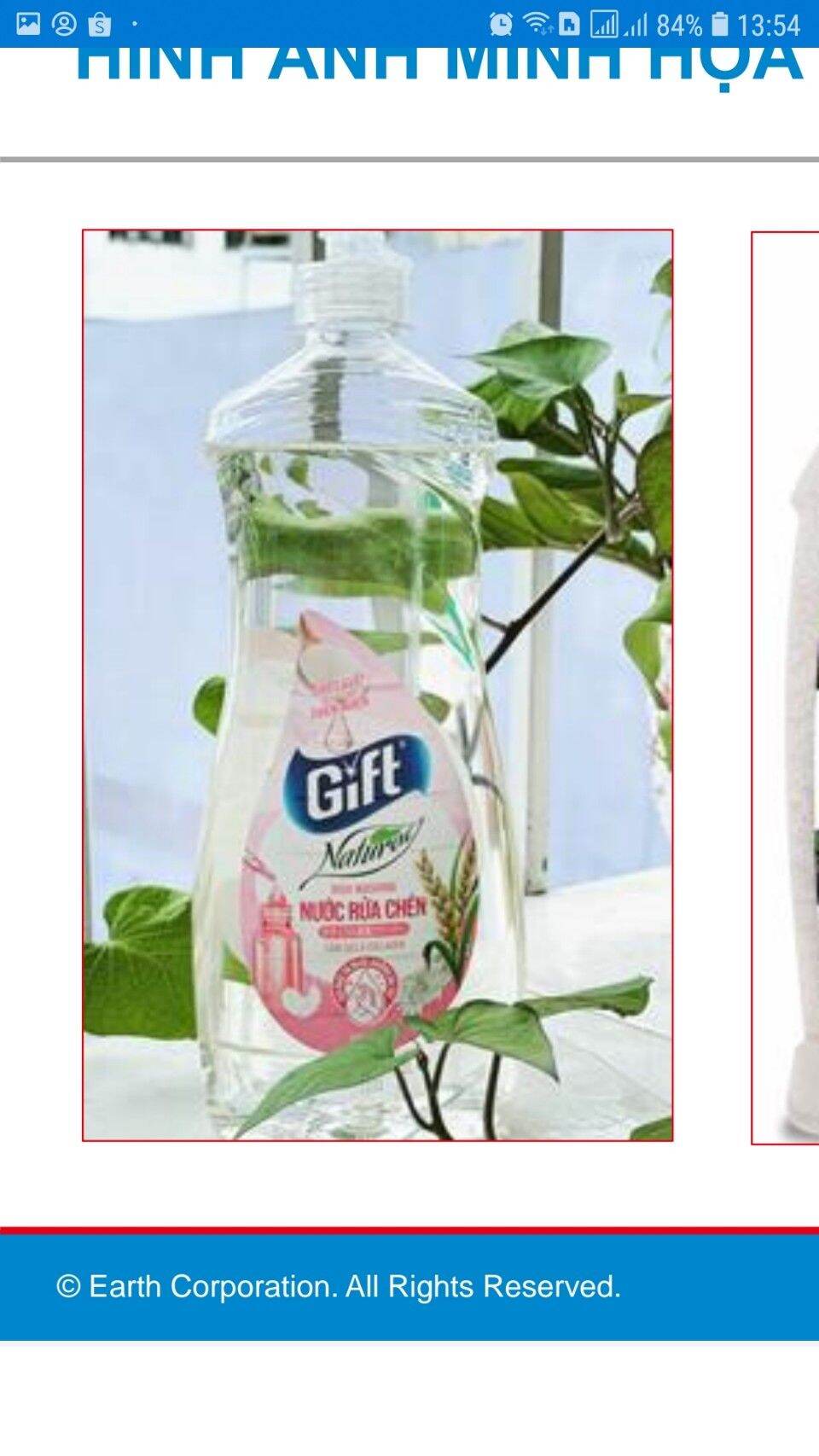Nước rửa chén cám gạo & collagen 800g