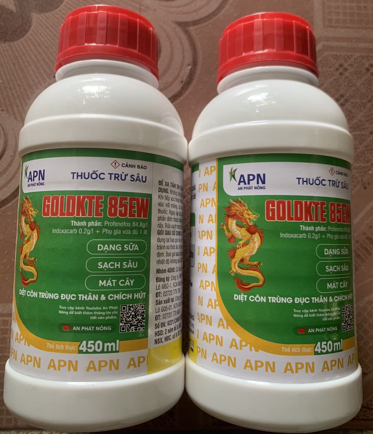 1 chai rồng lửa 450ml của An phát nông