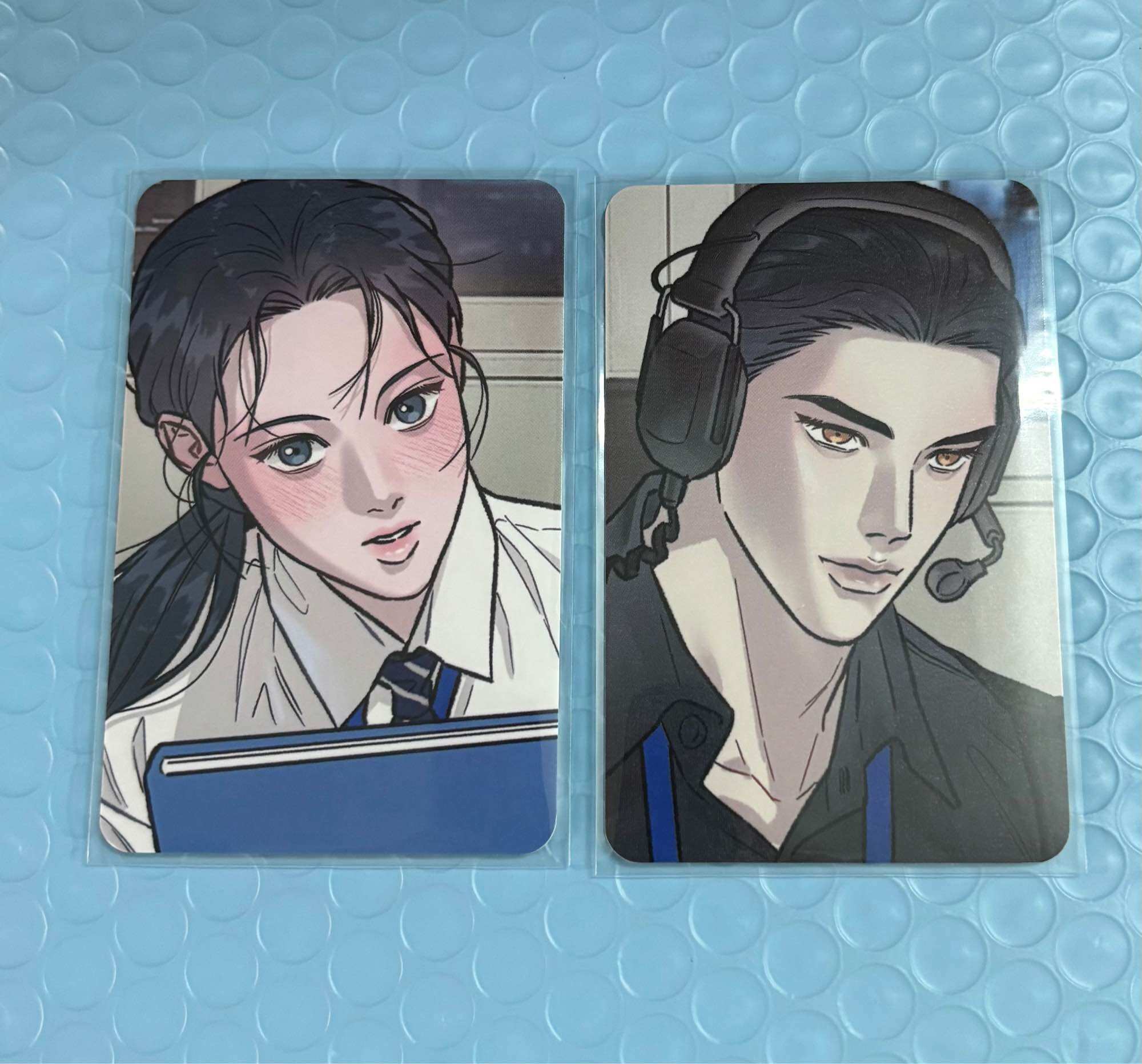 ĐỌC KĨ MÔ TẢ - CARD BO GÓC MANHWA BOYLOVE GOD OF THE GALE OFFICIAL DORAM LEE HYO