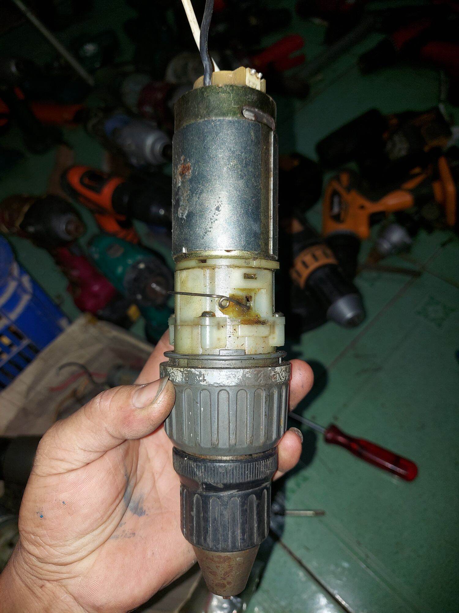 motor + hộp số