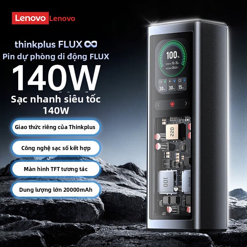 Lenovo | Pin Sạc Dự Phòng Sạc Nhanh 20000mAh