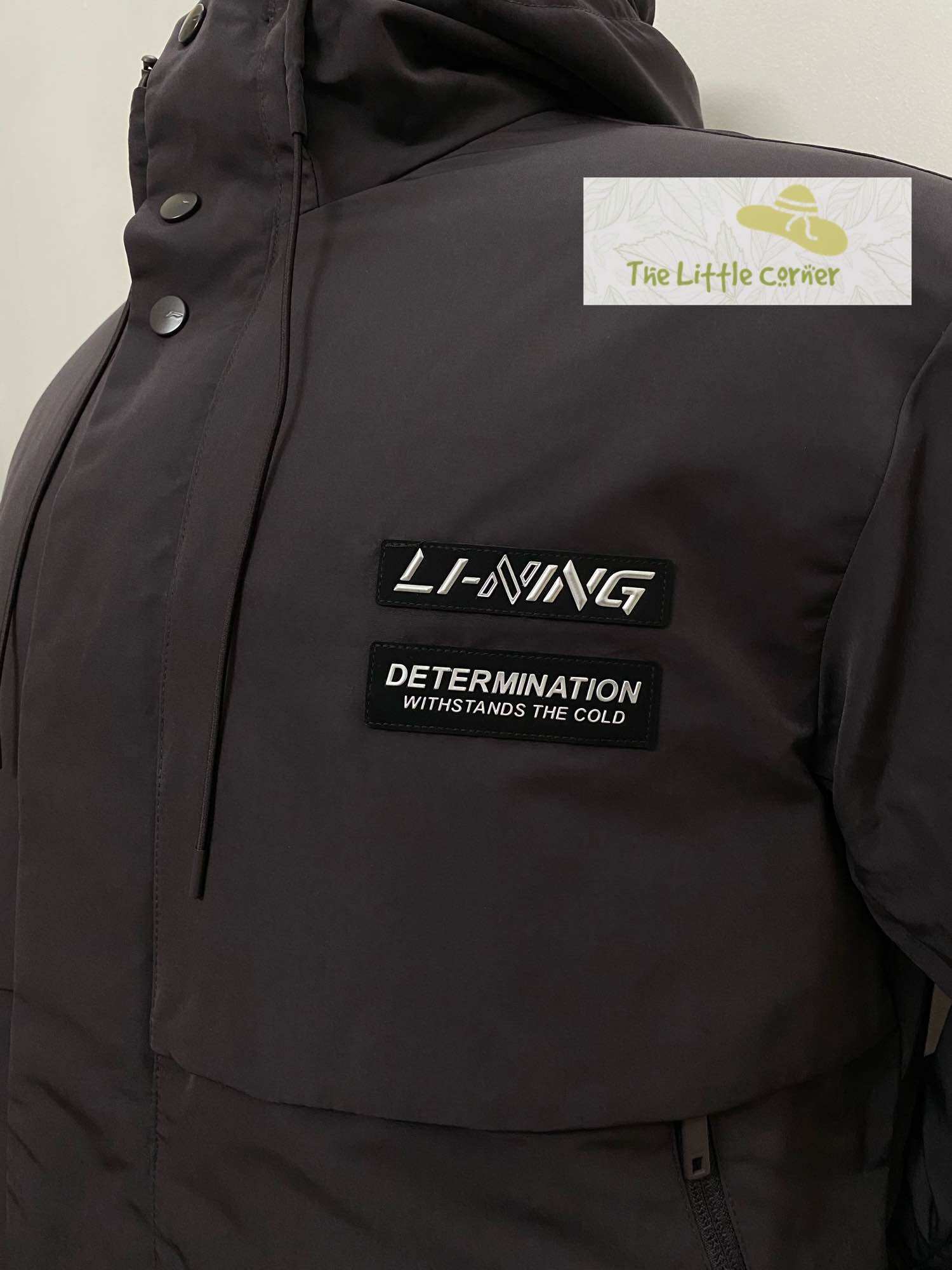 (Size XL form Âu) Áo phao lông vũ nam Lining AYMR379