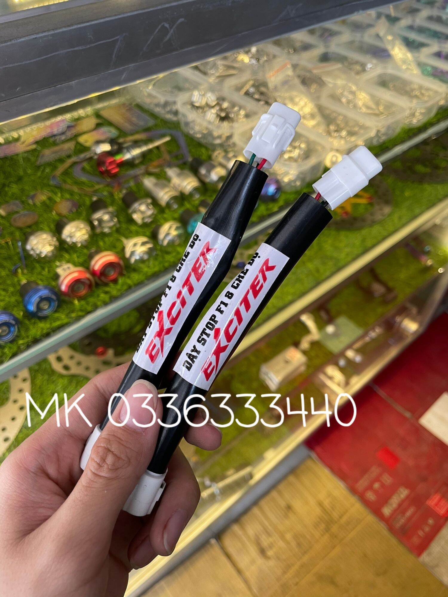 Mạch stop f1 nhấp nháy nhiều kiểu cho ex150 - đồ chơi xe máy Minh Kiệt