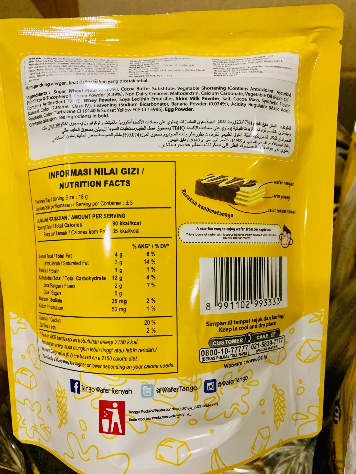 [HCM]B&aacutenh xốp phủ socola chuối