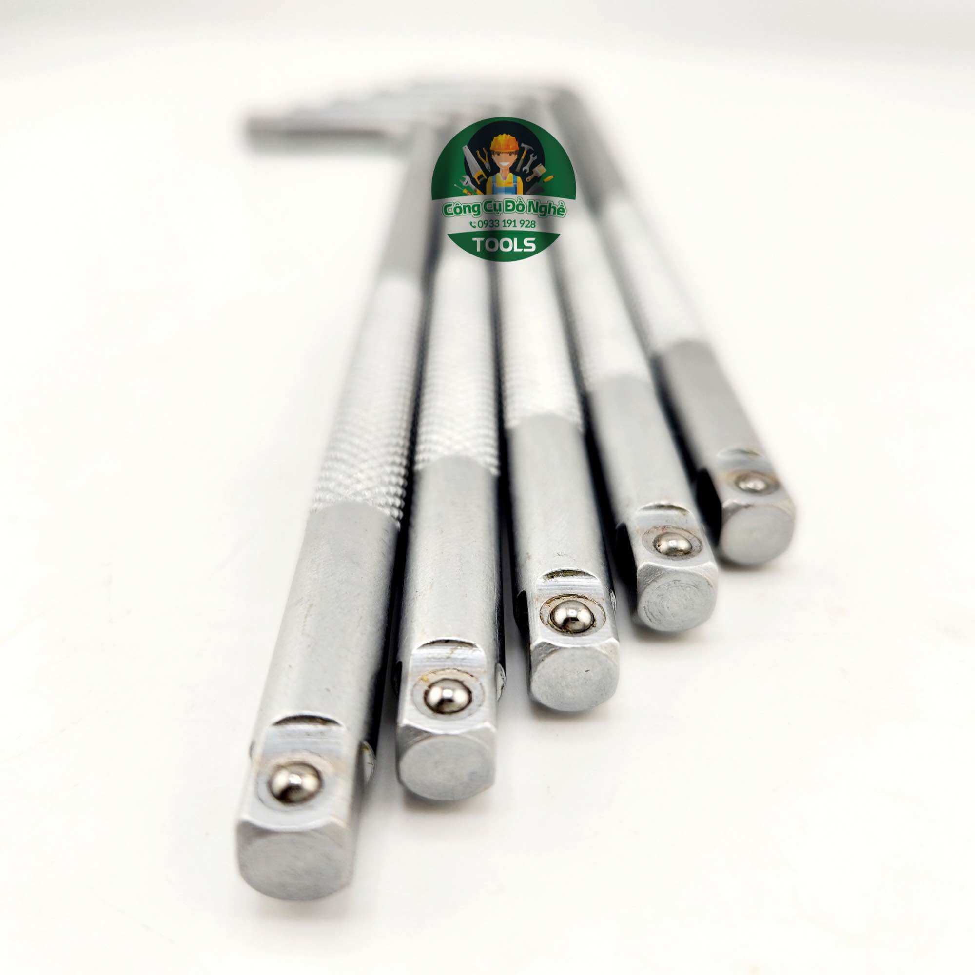 Cần siết cong L đầu 1/4 dài 180mm