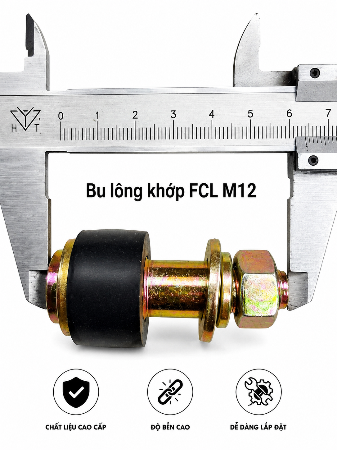 BU LÔNG KHỚP NỐI FCL M12x64mm ( Combo 8 con)