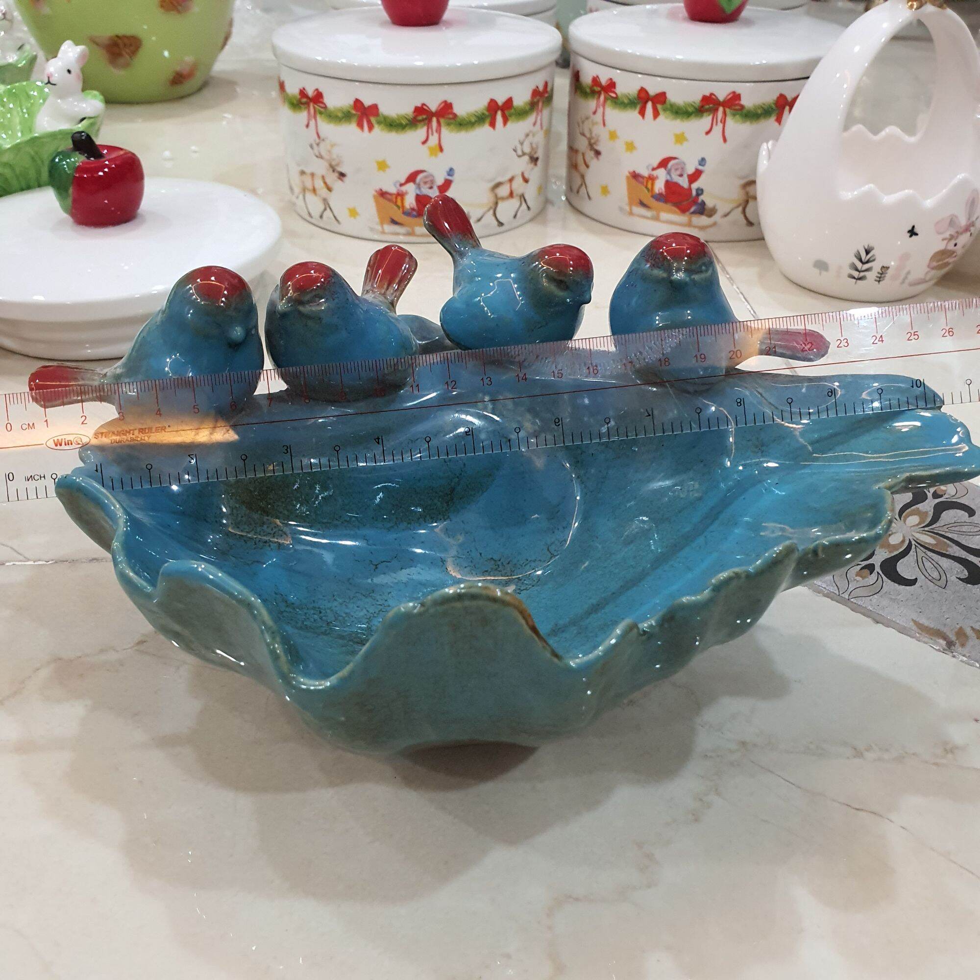 Bird and Leaf Shaped Plate Tray