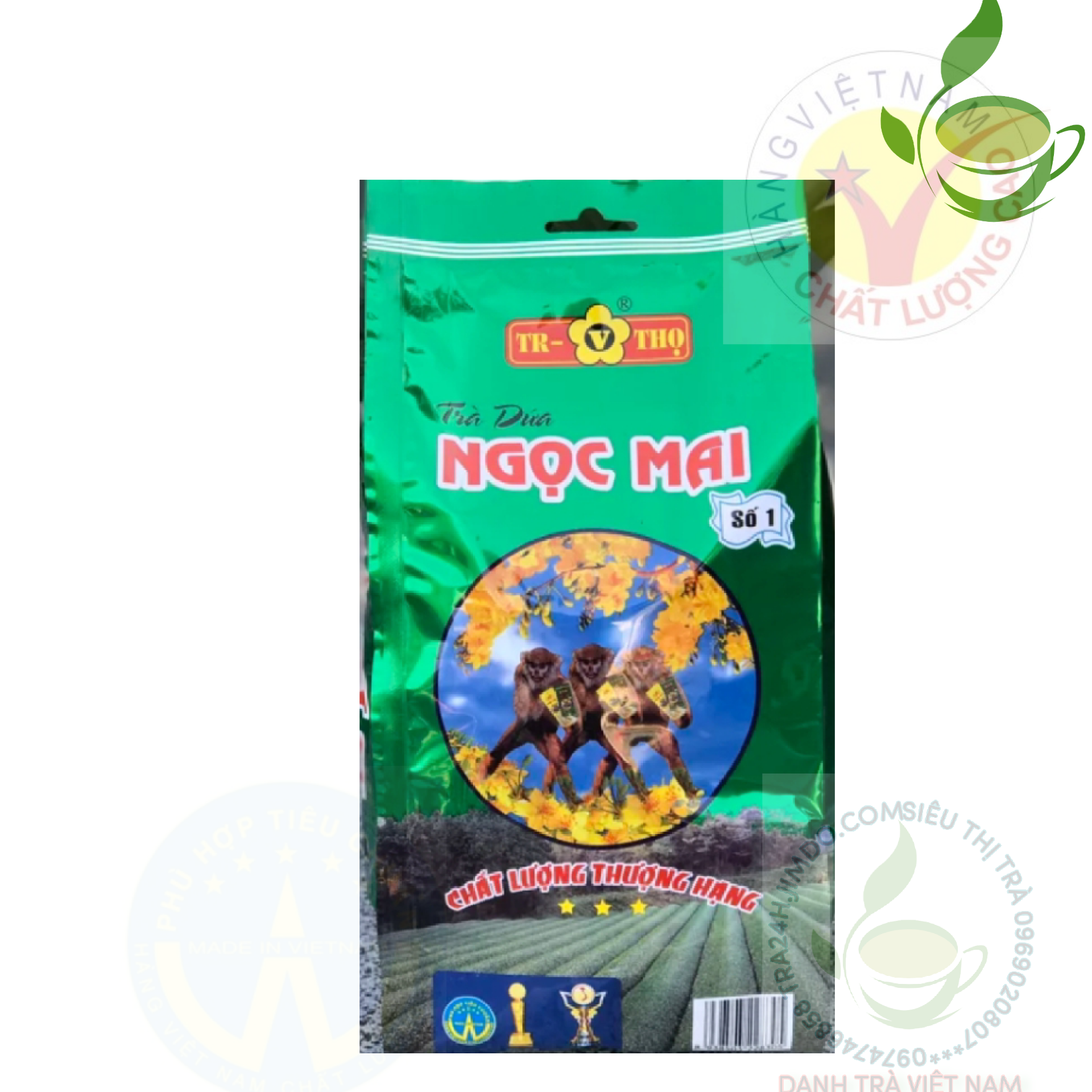 Trà ngọc mai ngon tuyệt trà hiệu 3 con khỉ