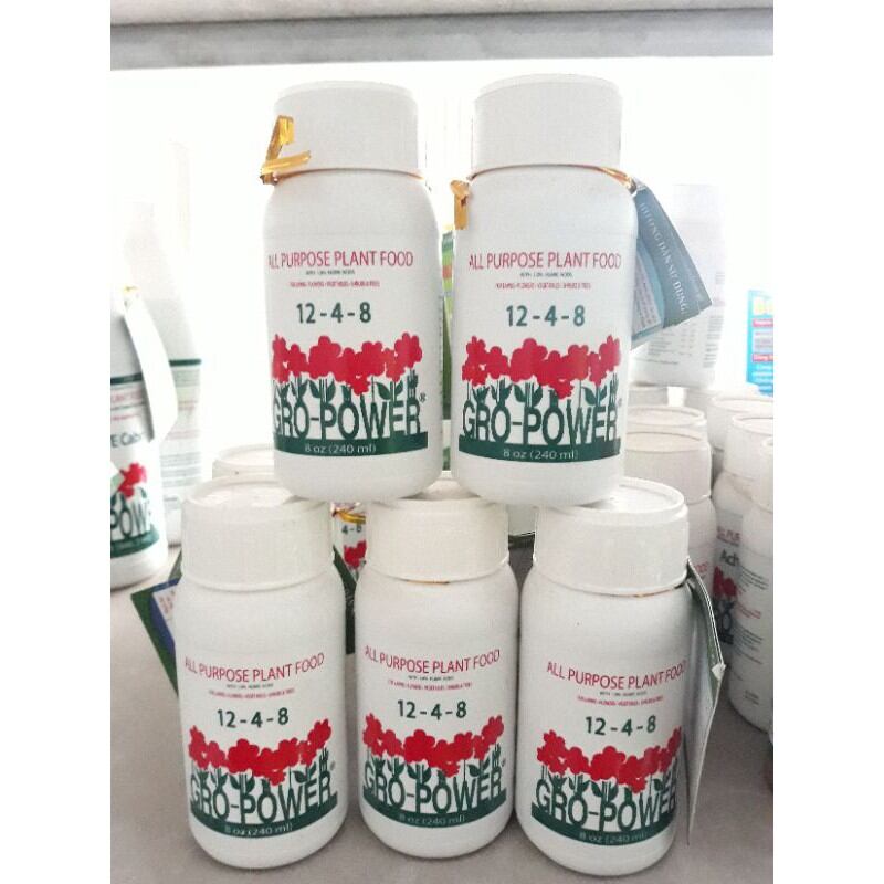 Phân bón lá nhập của Mỹ 12/4/8 loại 250 ml