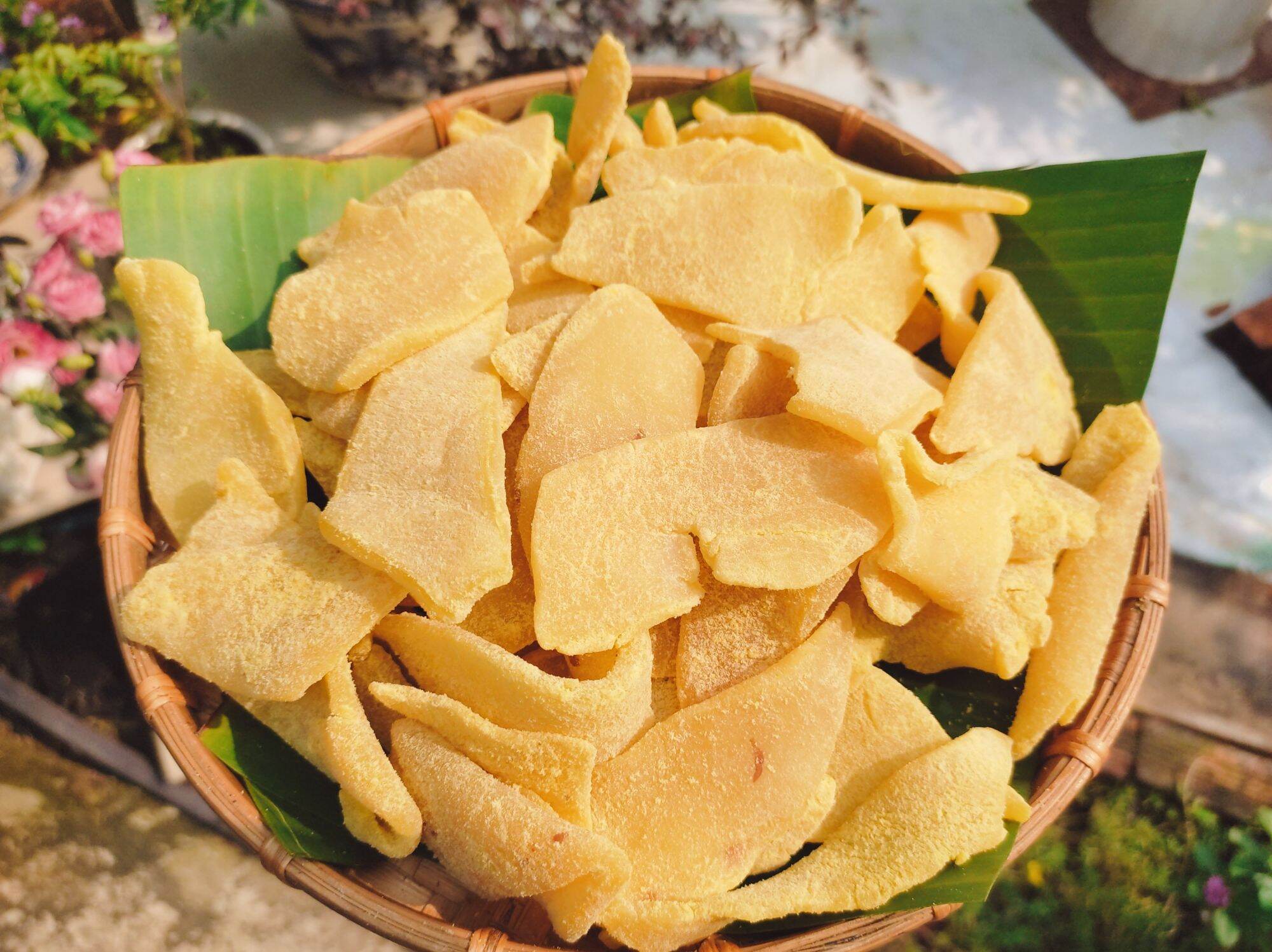 Mứt dừa non miếng/sợi sầu riêng 1kg (Mứt dừa non nhà làm)