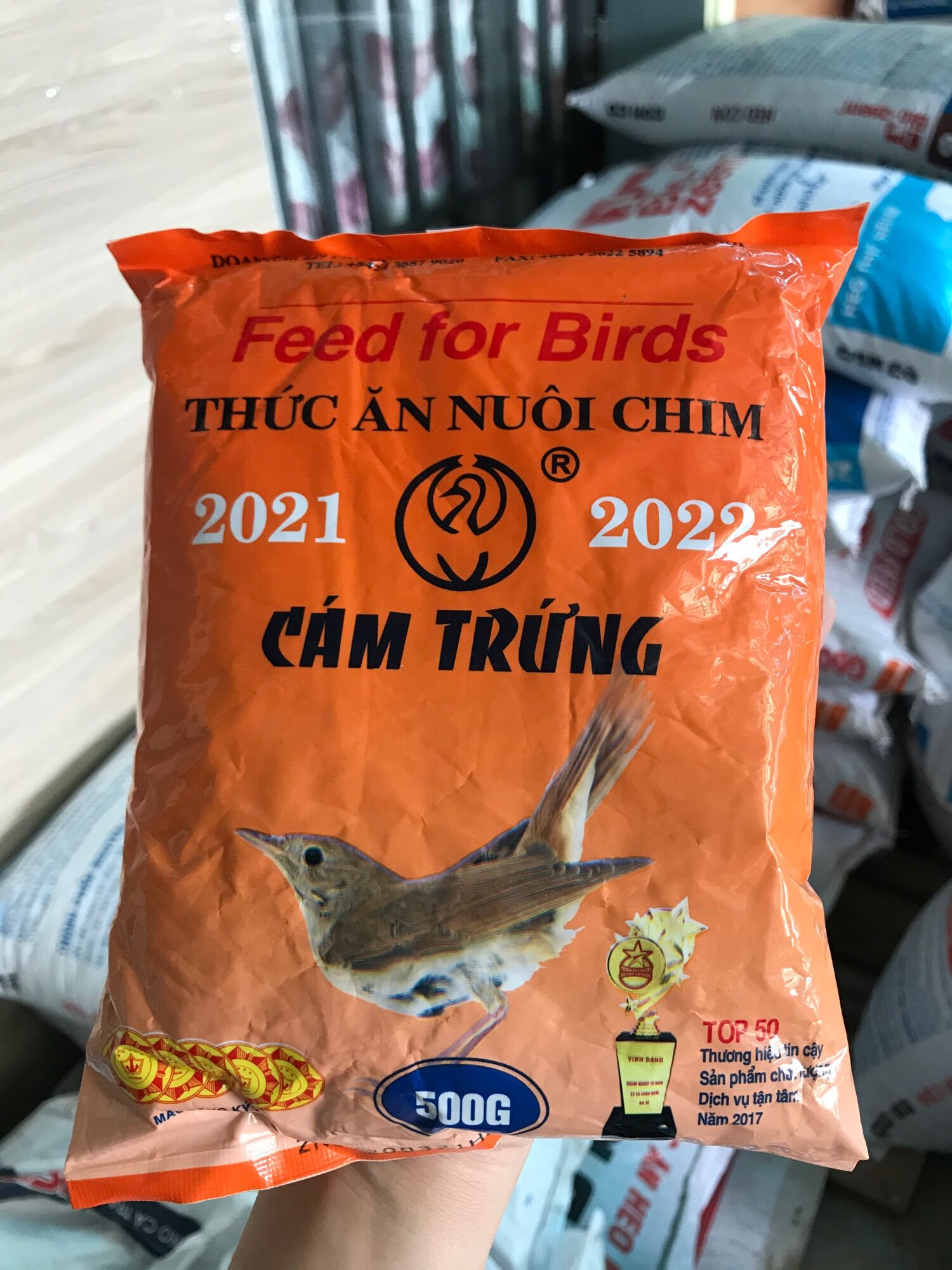 Thức ăn nuôi chim - Cám Trứng