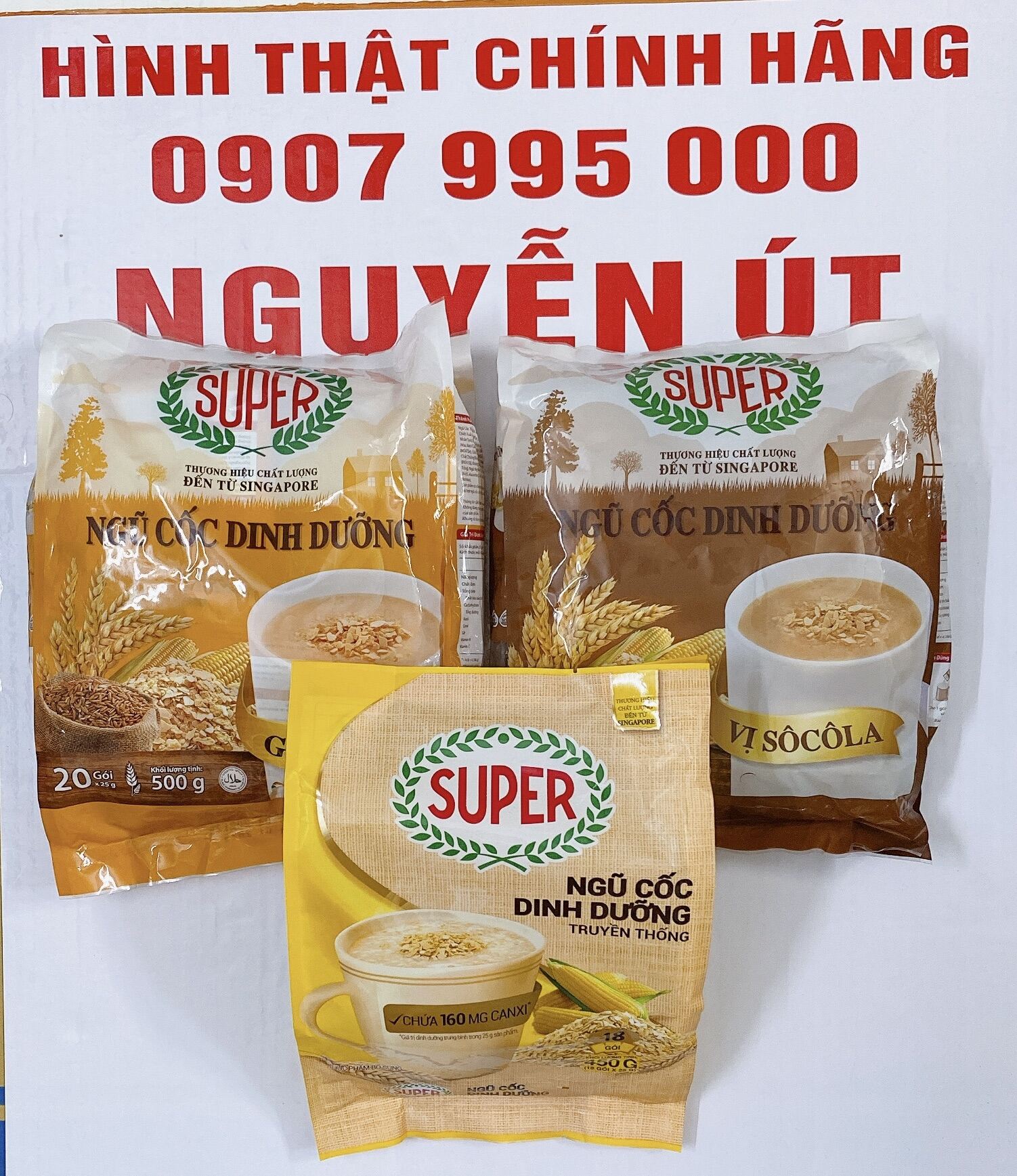 Ngủ cốc dinh dưỡng super singapore