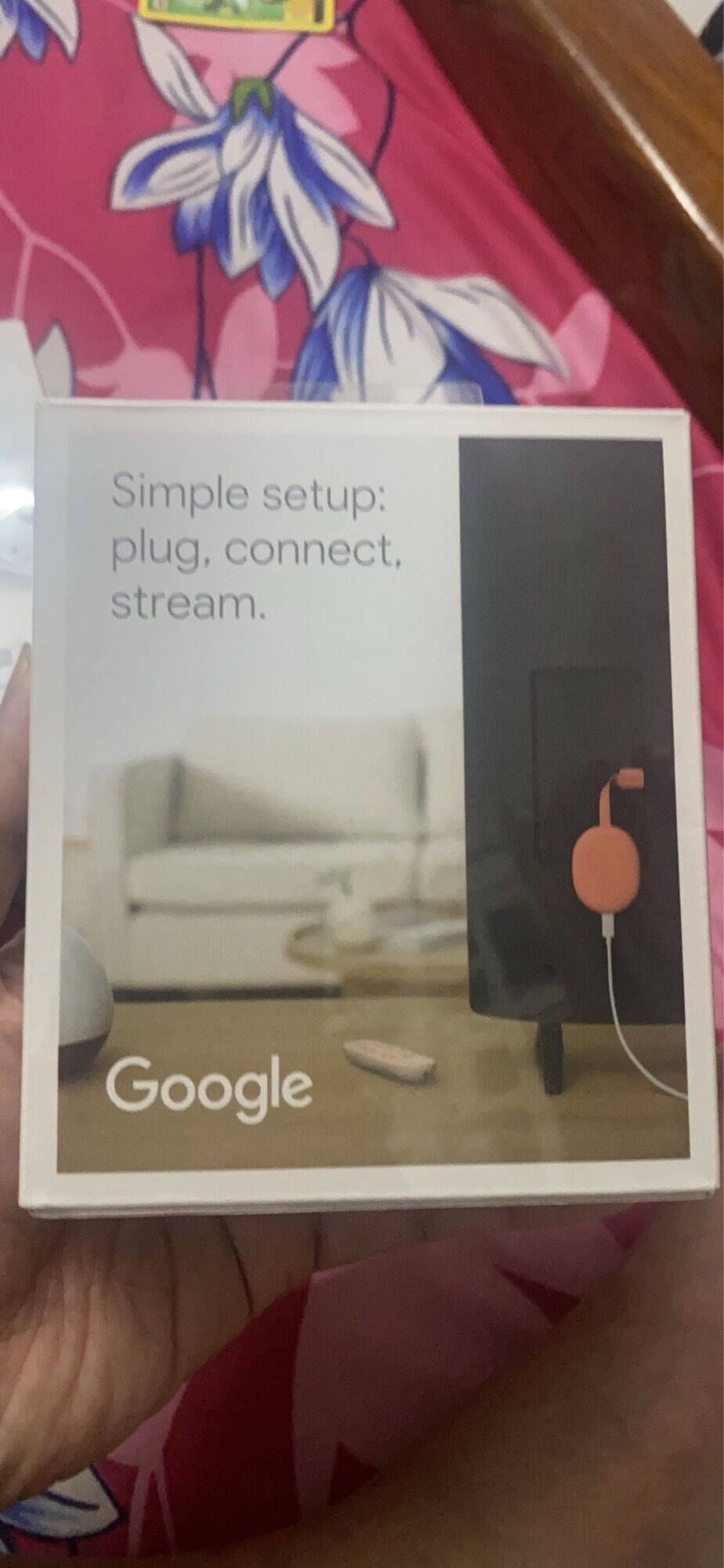 Google chromecast TV 4k new seal full box