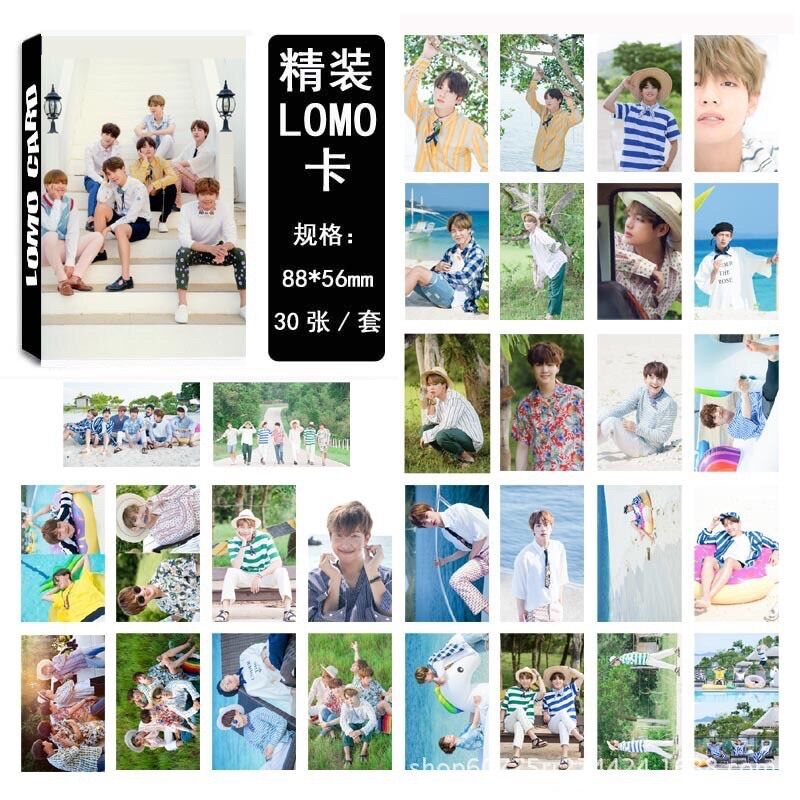 Lomo card BTS mẫu 8
