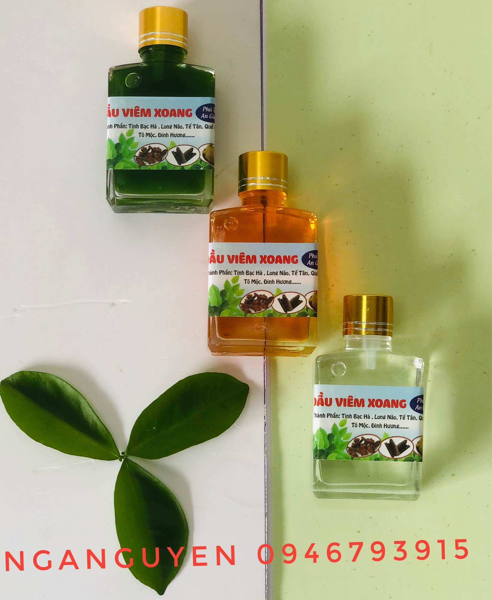 Dầu viêm xoang vàng 30ml