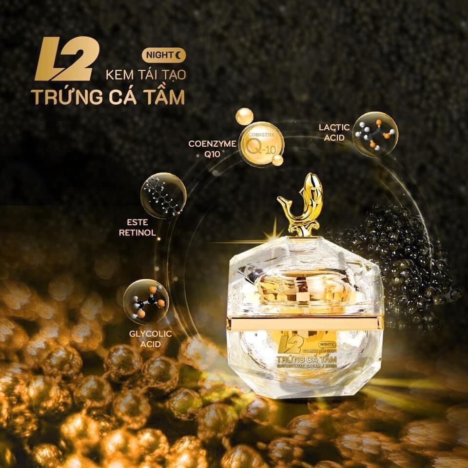 KEM ĐÊM TÁI SINH TRỨNG CÁ TẦM L2